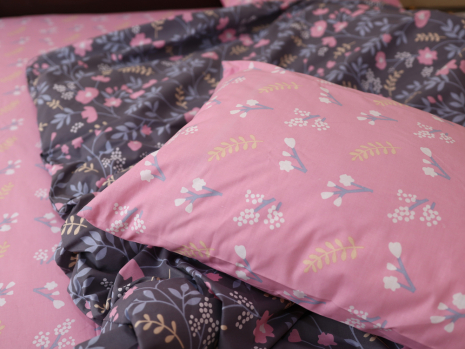 Евро макси набор постельного белья 200*220 из Бязи "Gold" №151567AB Черешенка™