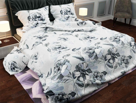 Семейный набор хлопкового постельного белья из Бязи "Gold" №1523150 Черешенка™