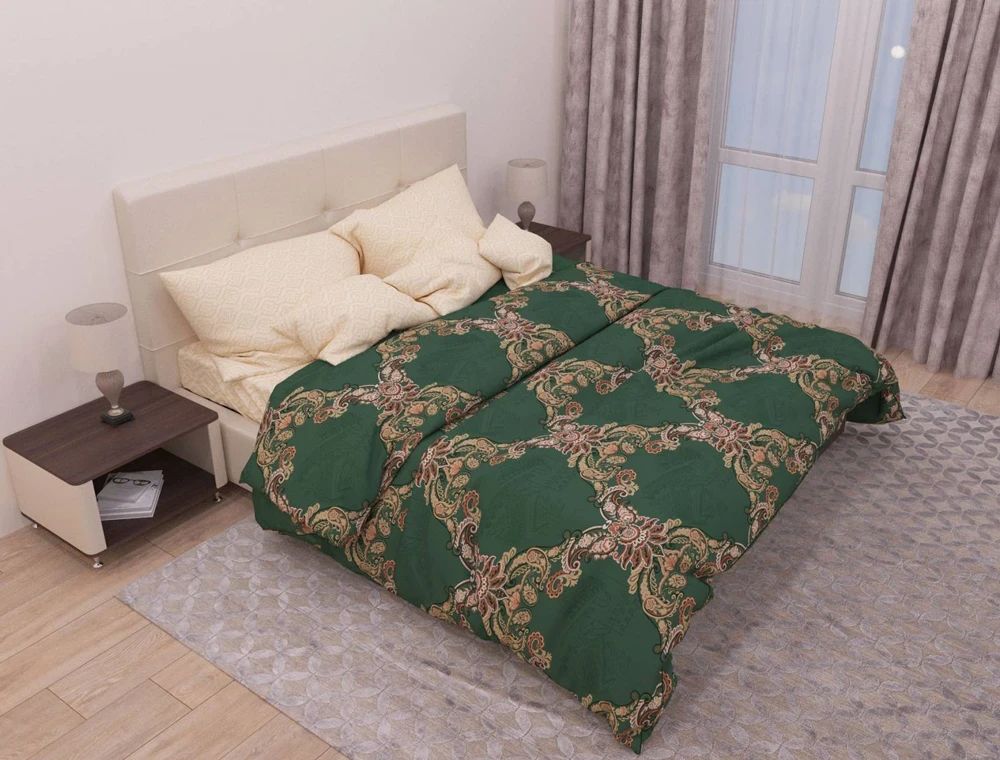 Ткань для постельного белья Бязь "Gold" Lux GL4095 (A+B) - (50м+50м)