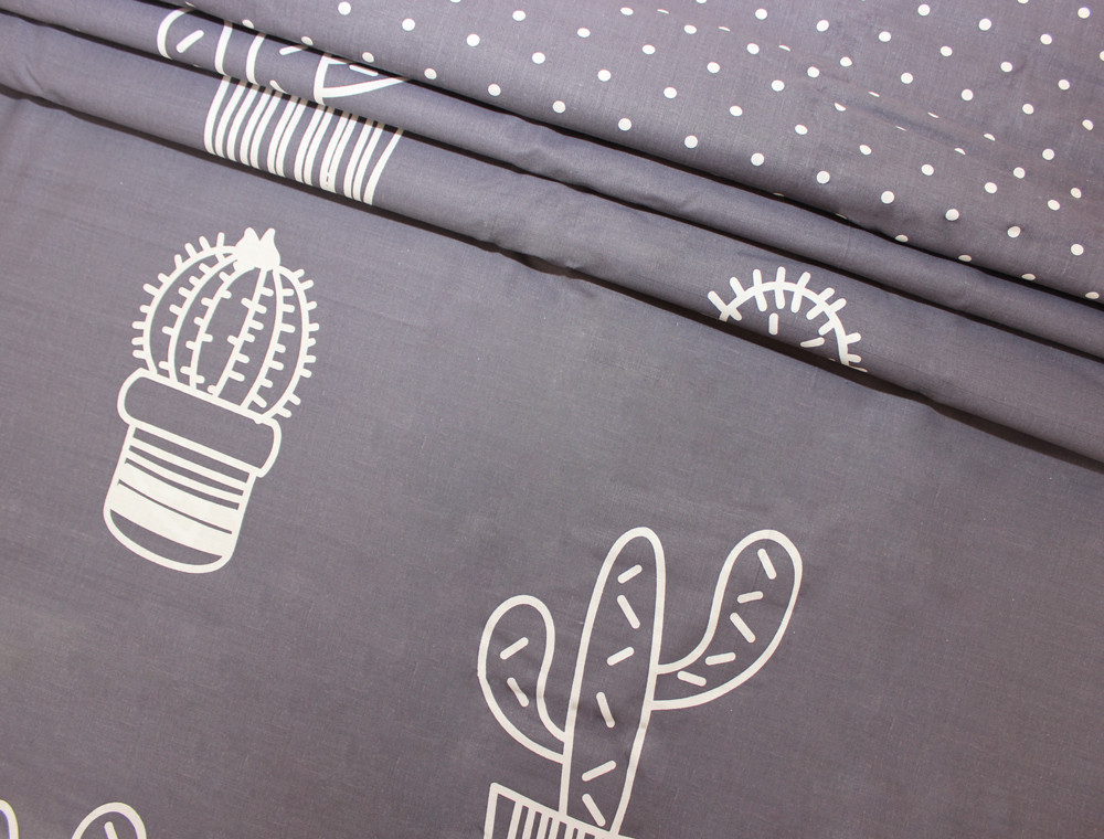 Тканина для постільної білизни Бязь "Gold" Lux "Незвичайний креатив" GL1342 (A+B) - (50м+50м)