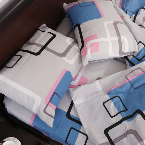 Євро-максі набір постільної білизни 200*220 із Бязі "Gold" №151093 Черешенка™