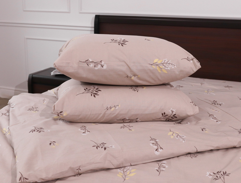 Євро-максі набір постільної білизни 200*220 із Бязі "Gold" №158435 Черешенька™