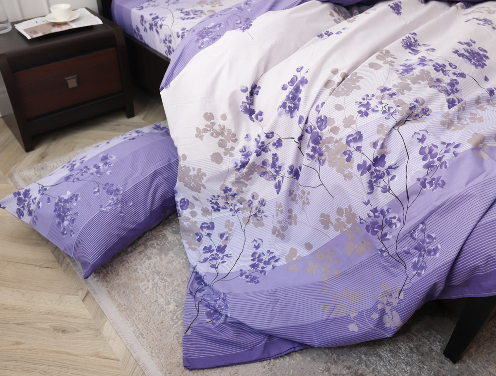 Двоспальний набір постільної білизни 180*220 із Бязі "Gold" №157064 Черешенка™