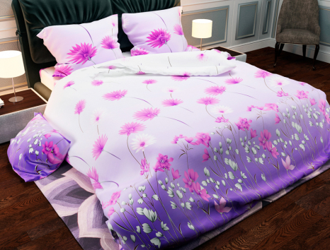 Ткань для постельного белья Бязь "Gold" Lux GL838