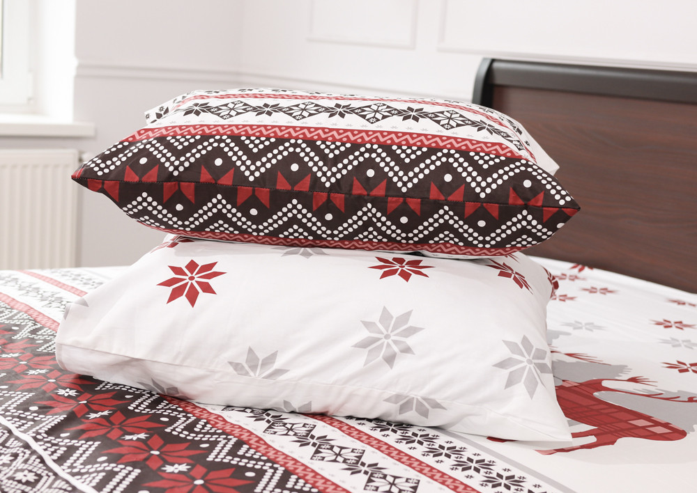 Полуторный набор постельного белья 150*220 из Сатина №484641 Черешенка™