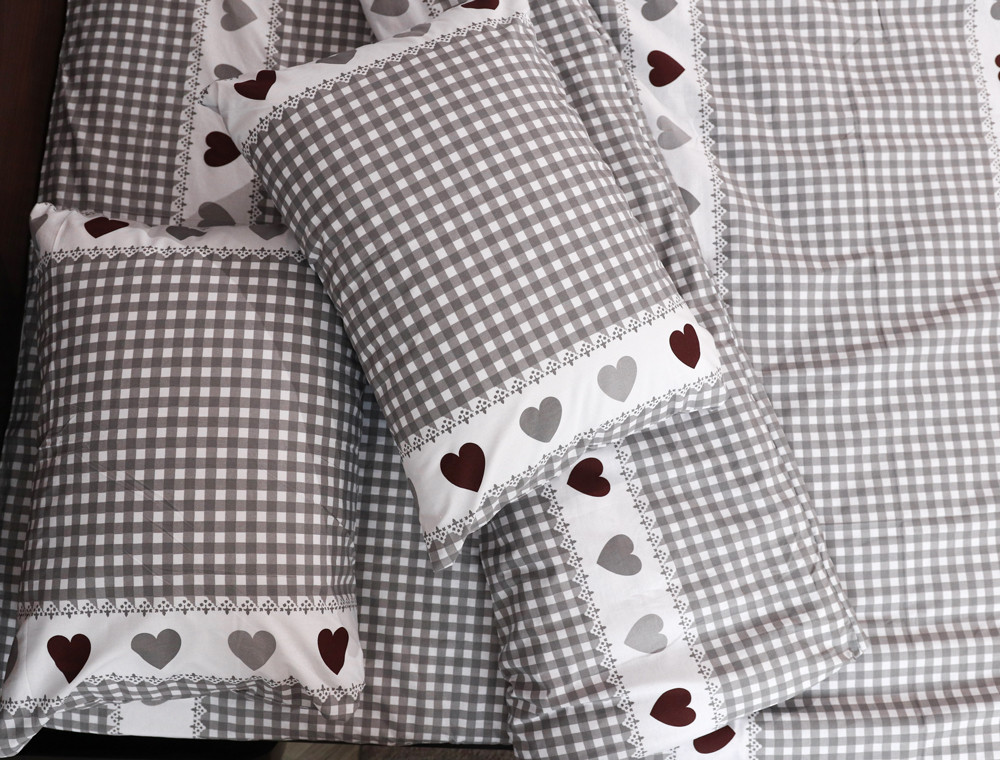 Євро-максі набір постільної білизни 200*220 із Бязі "Gold" №158184 Черешенька™