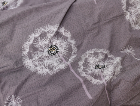 Полуторний набір постільної білизни 150*220 із Бязі "Gold" №155006AB Черешенка™