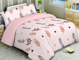 Тканина для постільної білизни Бязь "Gold" Lux GL1354 (A+B) - (50м+50м)