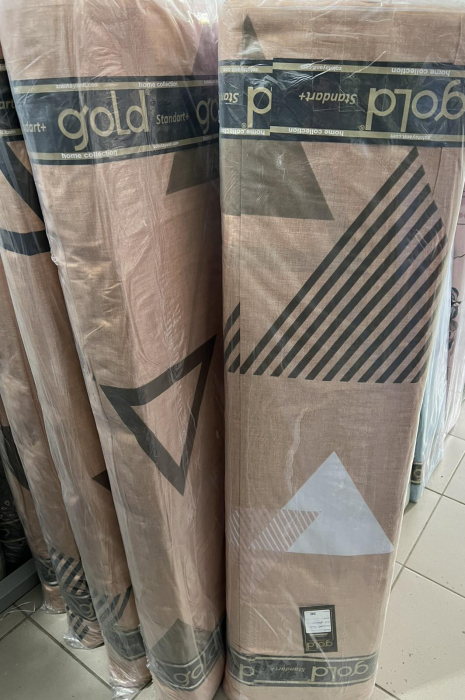Ткань для постельного белья Бязь "Gold" Lux GL3556beige