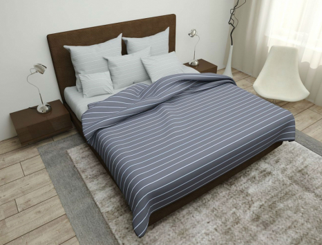 Ткань для постельного белья Бязь "Gold" Lux "Современная классика" GL4279 (A+B) - (50м+50м)