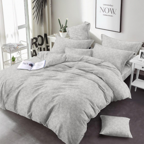 Тканина для постільної білизни Бязь "Gold" Lux GL3629grey
