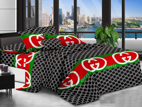 Сімейний набір постільної білизни 240*220 із полікотону №202352 Черешенька™