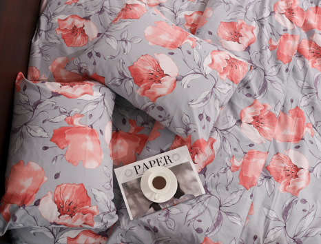 Евро макси набор постельного белья 200*220 из Бязи "Gold" №150060 Черешенка™