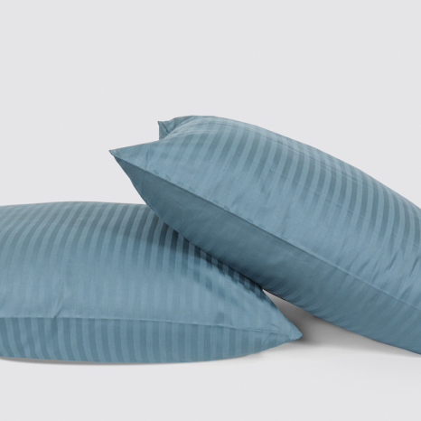 Сімейний набір постільної білизни з Страйп Сатину №544111