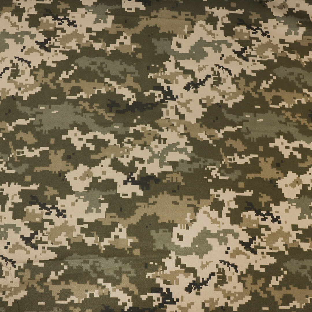 Тканина військова піксель грета 190 г/м2 (50м) №5007