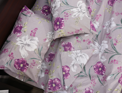 Двоспальний набір постільної білизни 180*220 із Бязі "Gold" №155033 Черешенка™