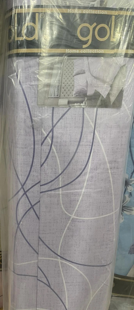 Ткань для постельного белья Бязь "Gold" Lux GL1927B-violet