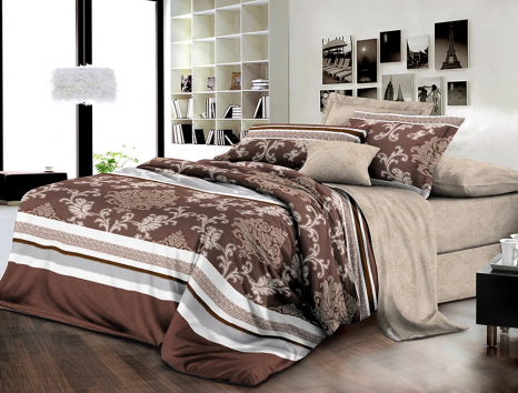 Ткань для постельного белья Ранфорс R-Y5D1888 (A+B) - (60м+60м)