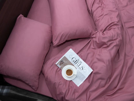 Полуторный набор постельного белья 150*220 из микрофибры №201718 Черешенка™