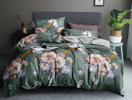 Полуторный набор постельного белья 150*220 из Бязи "Gold" №154725 Черешенка™