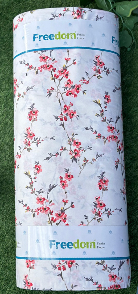 Ткань для постельного белья Ранфорс R-11-71pink (30м)