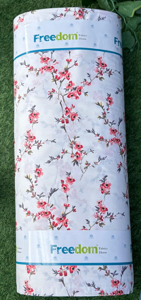 Ткань для постельного белья Ранфорс R-11-71pink (30м)