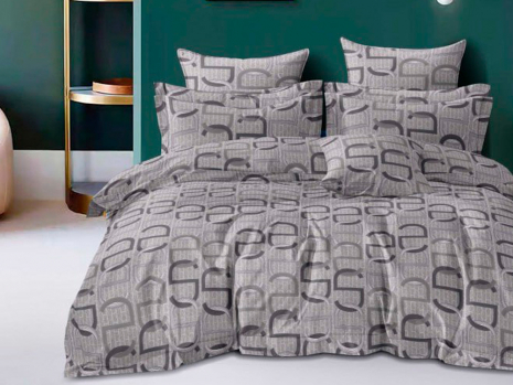 Сімейний набір постільної білизни 240*220 із полікотону №200090 Черешенька™