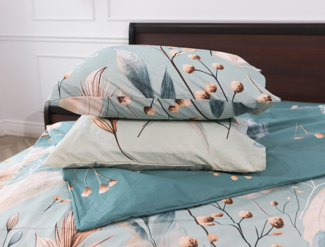 Полуторный набор постельного белья 150*220 из Бязи "Gold" №158373 Черешенка™