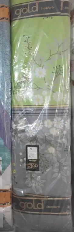 Ткань для постельного белья Бязь "Gold" Lux GL3571green