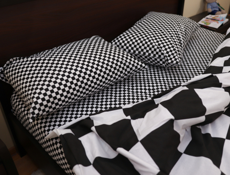 Двоспальний набір постільної білизни 180*220 із Бязі "Gold" №151522AB Черешенка™