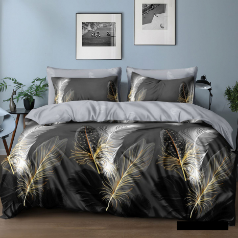 Тканина для постільної білизни Ранфорс 425AB (A+B) - (60м+60м)