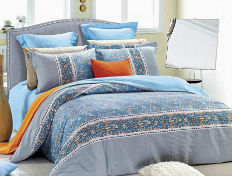 Двуспальный набор постельного белья 180*220 из Сатина №13110003 Черешенка™