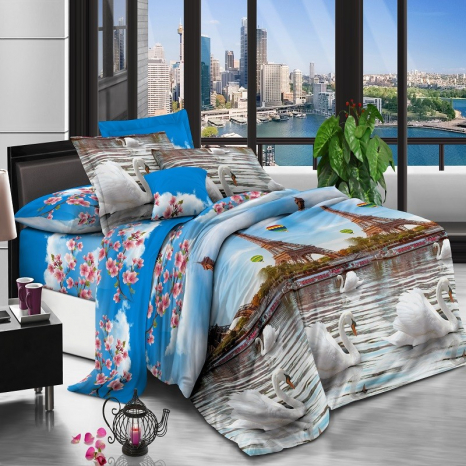 Ткань для постельного белья Полисатин 135 SP135-XHYR-2918 (60м)