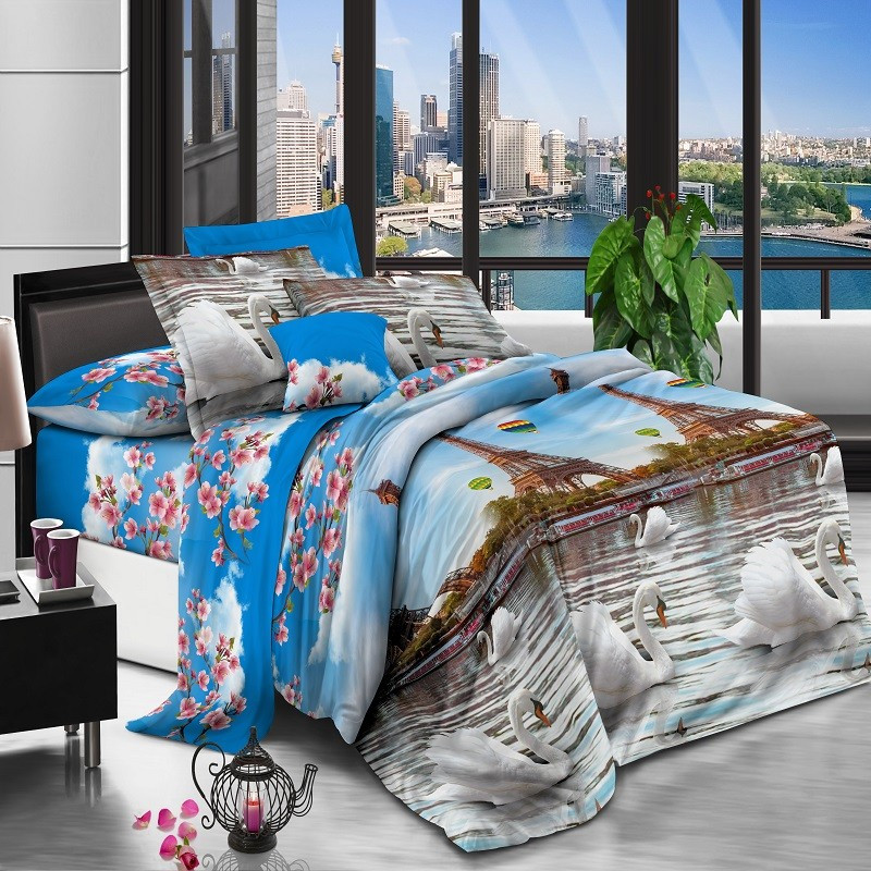 Ткань для постельного белья Полисатин 135 SP135-XHYR-2918 (60м)