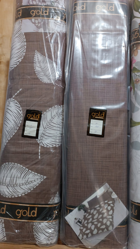 Ткань для постельного белья Бязь "Gold" Lux GL7876 (A+B) - (50м+50м)