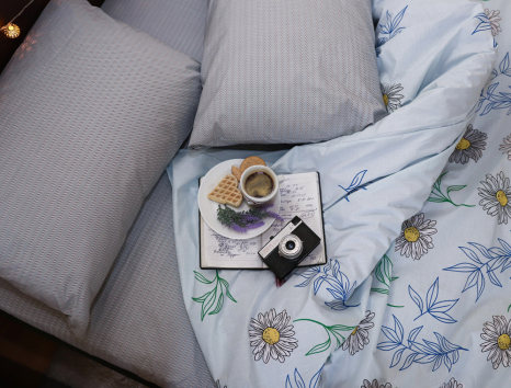 Сімейний набір постільної білизни із Бязі "Gold" №151538AB Черешенка™