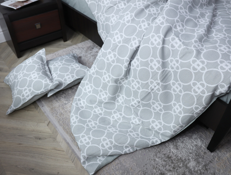 Евро макси набор постельного белья 200*230 из Муслина №600-03 Черешенка™