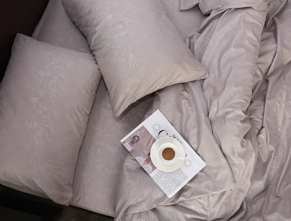 Семейный набор постельного белья 240*220 из микрофибры №204503 Черешенка™