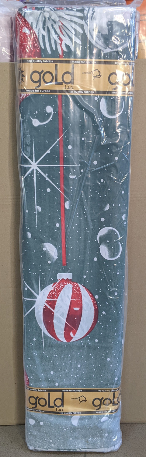 Тканина для постільної білизни Бязь "Gold" Lux GL3479green