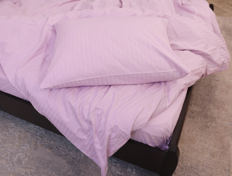 Евро макси набор постельного белья 200*220 из Страйп Сатина №543405