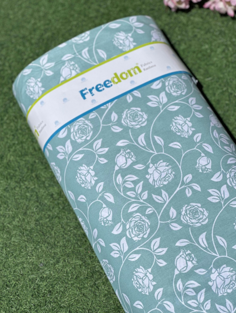 Ткань для постельного белья Ранфорс R-11-65blue (30м)