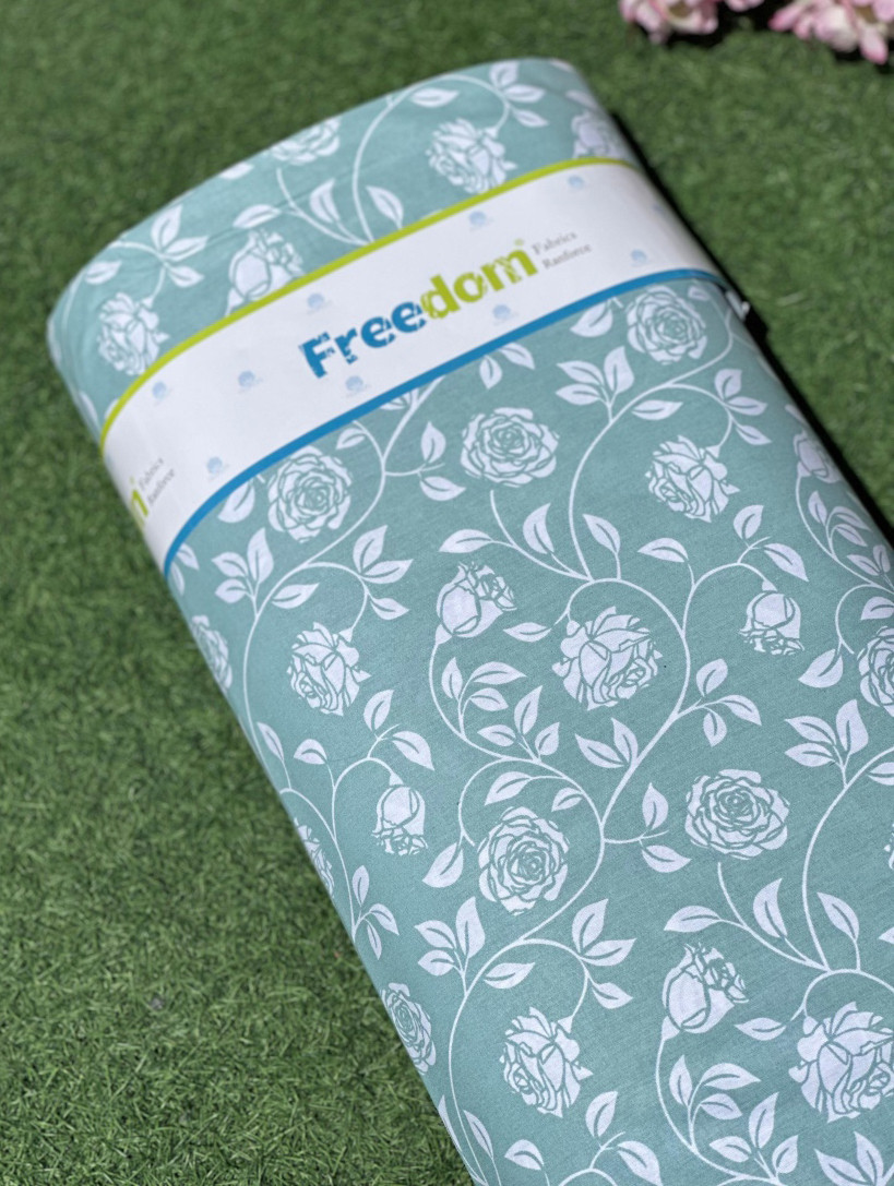 Ткань для постельного белья Ранфорс R-11-65blue (30м)