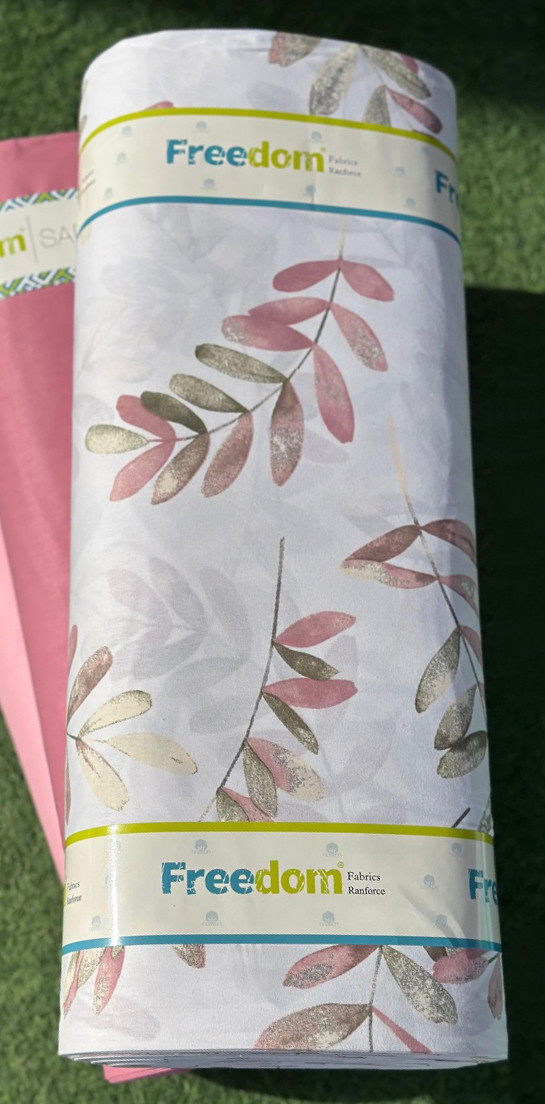 Тканина для постільної білизни Ранфорс R-11-96pink (30м)