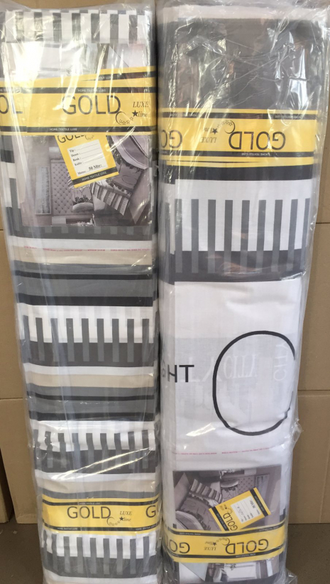 Тканина для постільної білизни Бязь "Gold" Lux "Нічне місто" GL1666 (A+B) - (50м+50м)