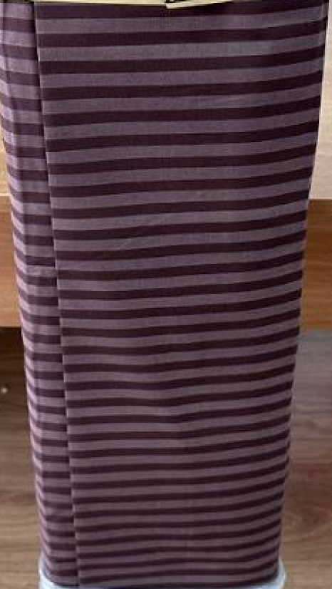 Ткань для постельного белья Бязь "Gold" Lux в полоску GL10028brown (50м)