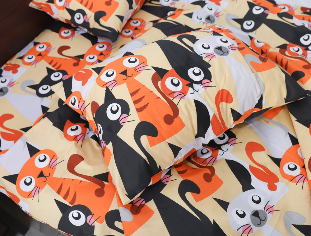 Полуторный набор постельного белья 150*220 из Бязи "Gold" №165604 Черешенка™