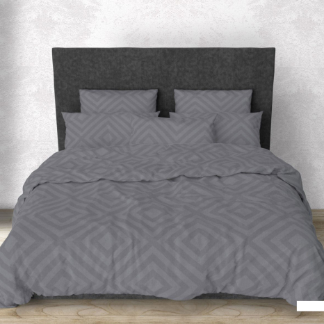 Ткань для постельного белья Бязь "Gold" Lux с ромбами GL126romb (50м)