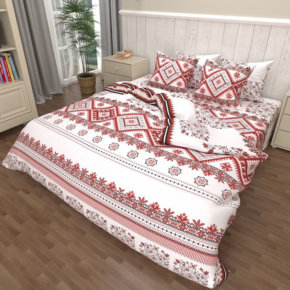 Двуспальный набор постельного белья 180*220 из Бязи "Gold" №512320 Черешенка™