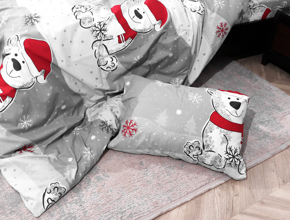 Двоспальний набір постільної білизни 180*220 із Бязі "Gold" №157971 Черешенка™