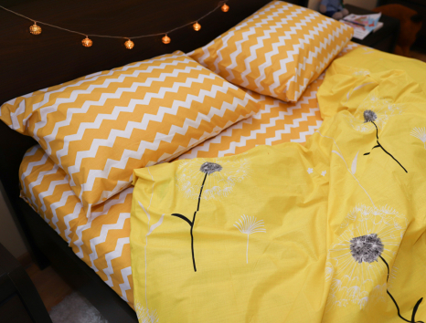 Полуторный набор постельного белья 150*220 из Бязи "Gold" №151523AB Черешенка™